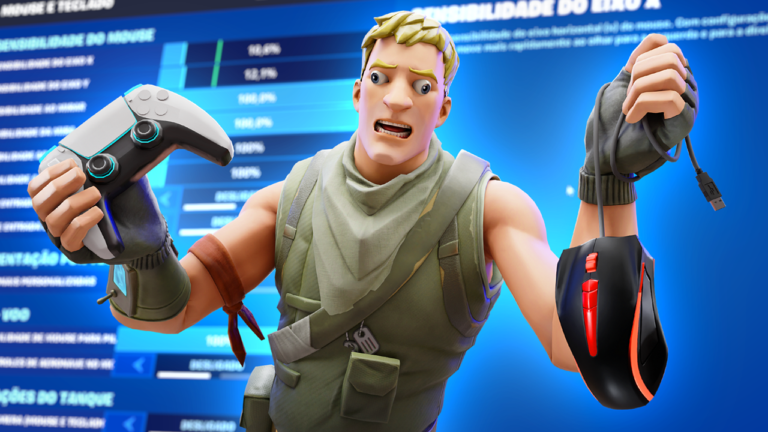 Controle vs teclado e mouse em Fortnite: qual o melhor para